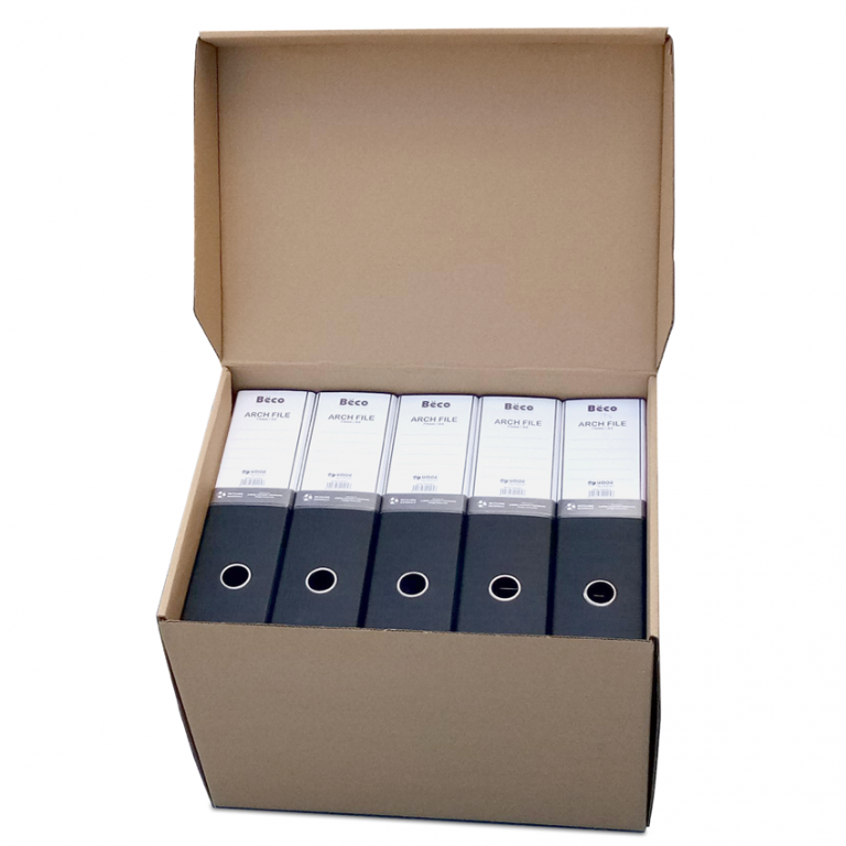 Storage Document Archive File Box (5 pcs) Malaysia