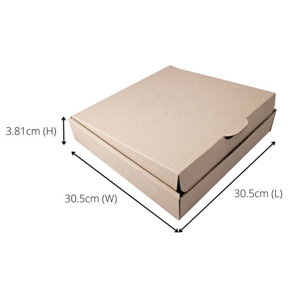 Pizza Box 12 inches Malaysia Size Dimension