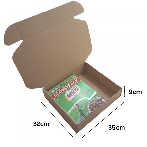 Kraft Parcel Box KP19 (5 Boxes) - Image 3